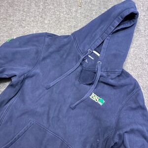 Sport-Tek Hoodie Mens XL Blue LGS Farms Embroidered Pullover Heavyweight Work